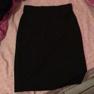 Black skirt